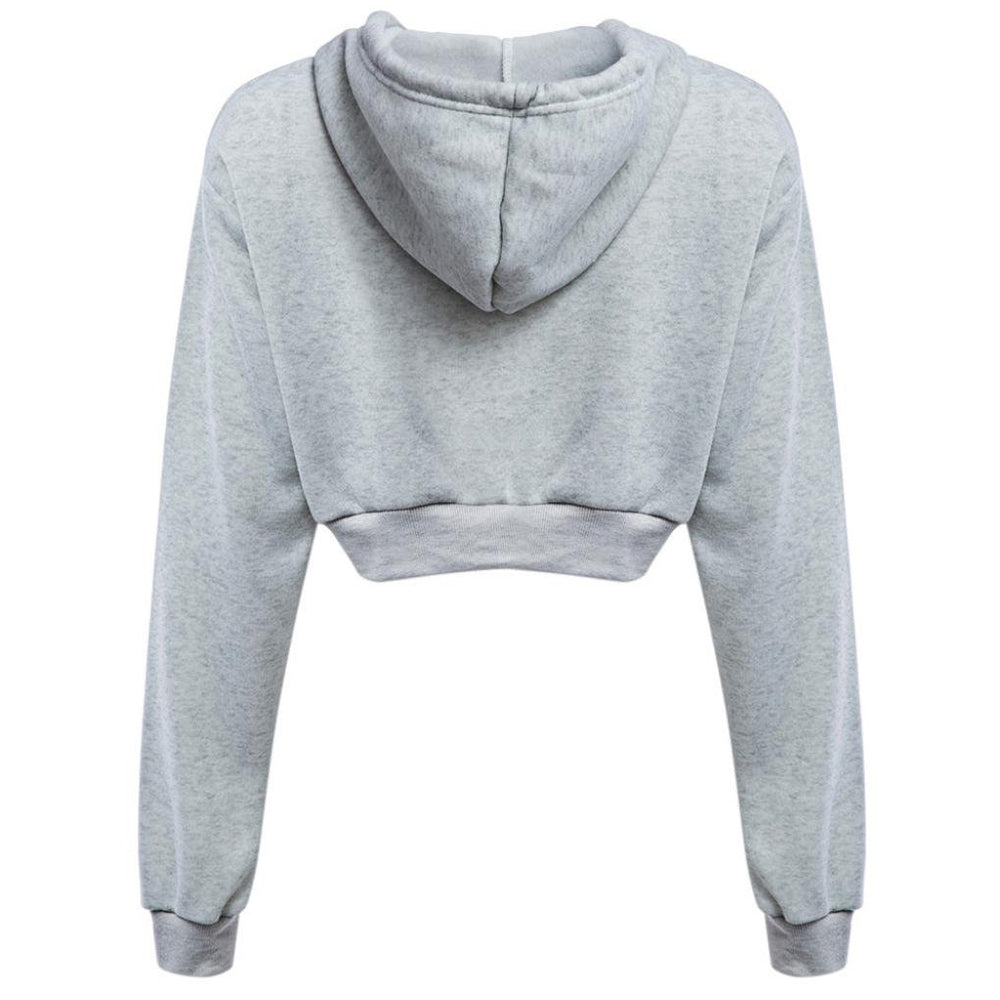 Cloud Crop Tracksuit - Women's Cropped Hoodie & High-Waisted Joggers Set | Oversized Fleece