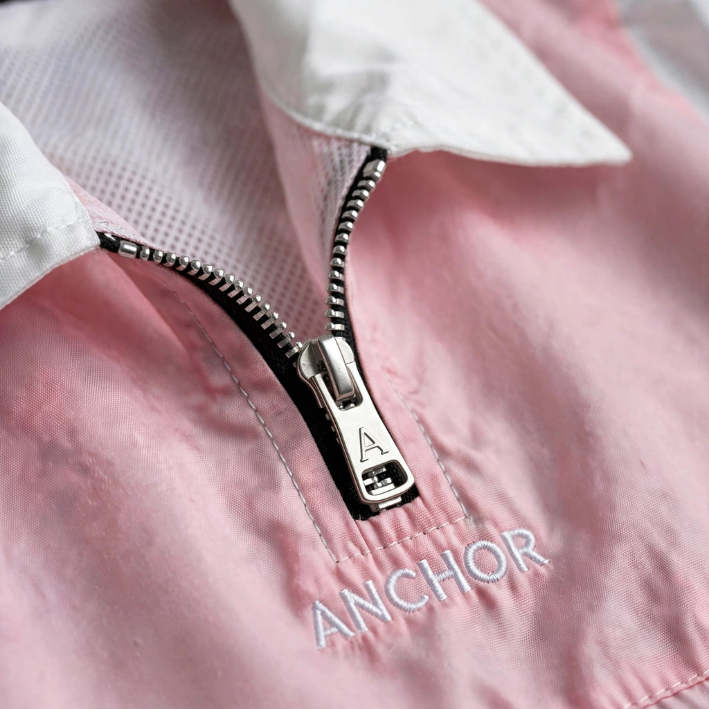 Anchor Clothing 3-Pack Windbreaker Sets - Unisex Quarter-Zip Jacket & Shorts Set - Red Pink Blue - Buy 2 Get 1 Free