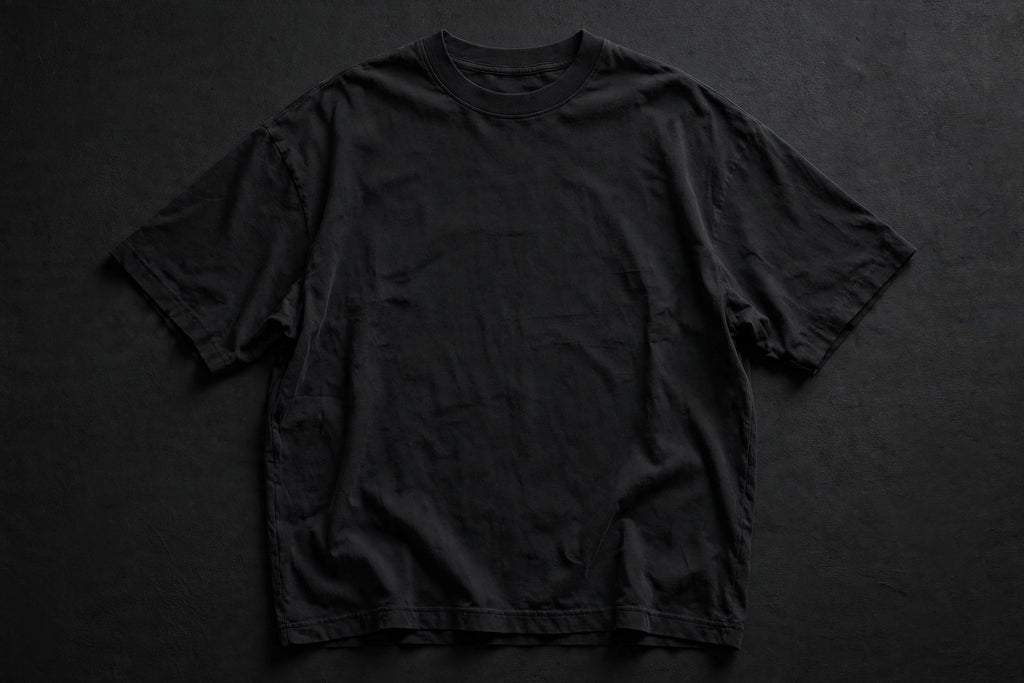 Essentials Oversized T-Shirt - Heavyweight Blank Tee | Unisex Drop Shoulder