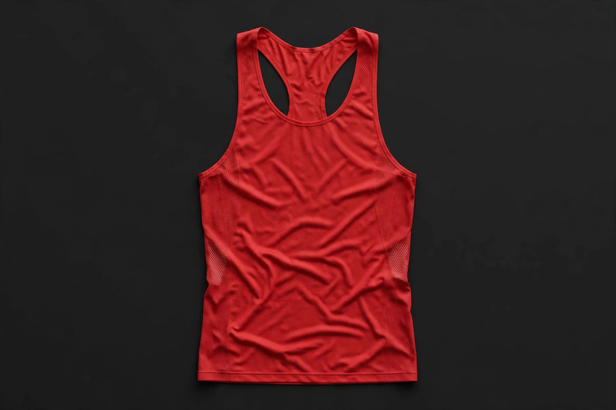 Performance Racerback Tank Top - Men's Gym Muscle Tank | Breathable Mesh | 4 Colors