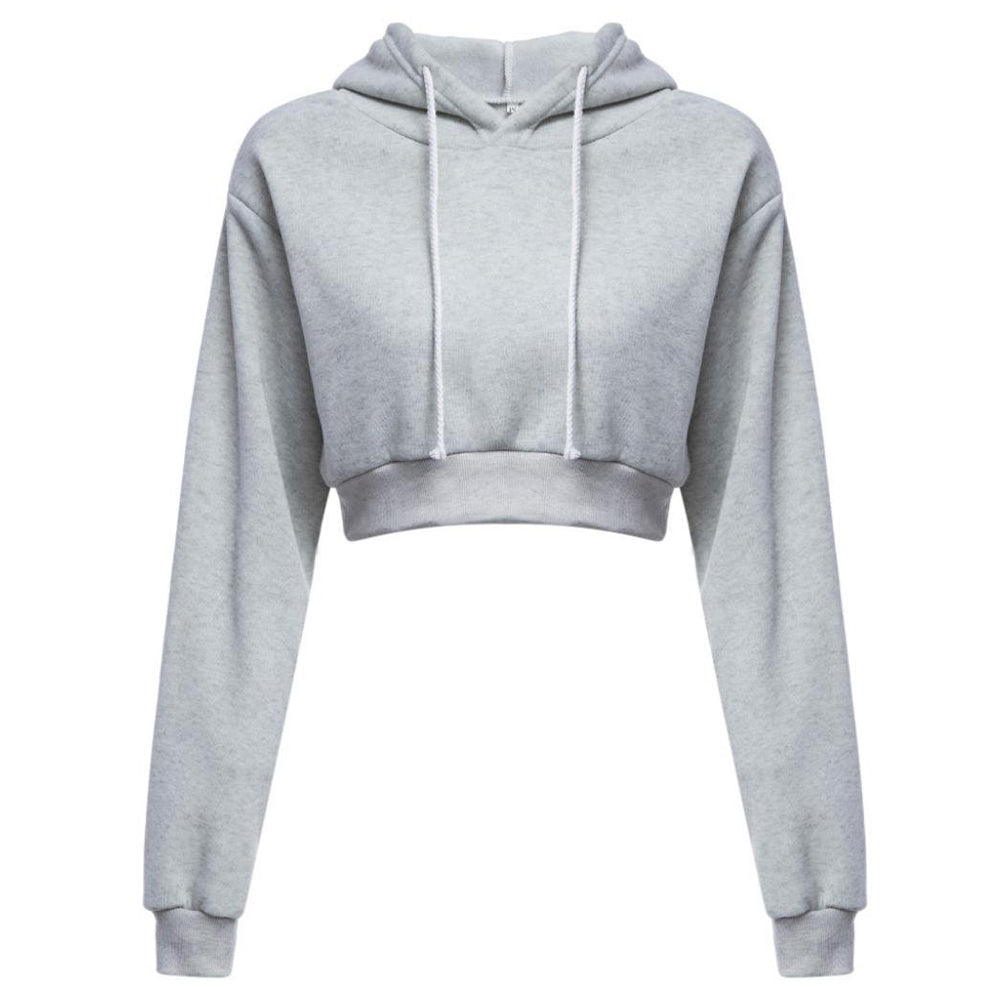 Cloud Crop Tracksuit - Women's Cropped Hoodie & High-Waisted Joggers Set | Oversized Fleece