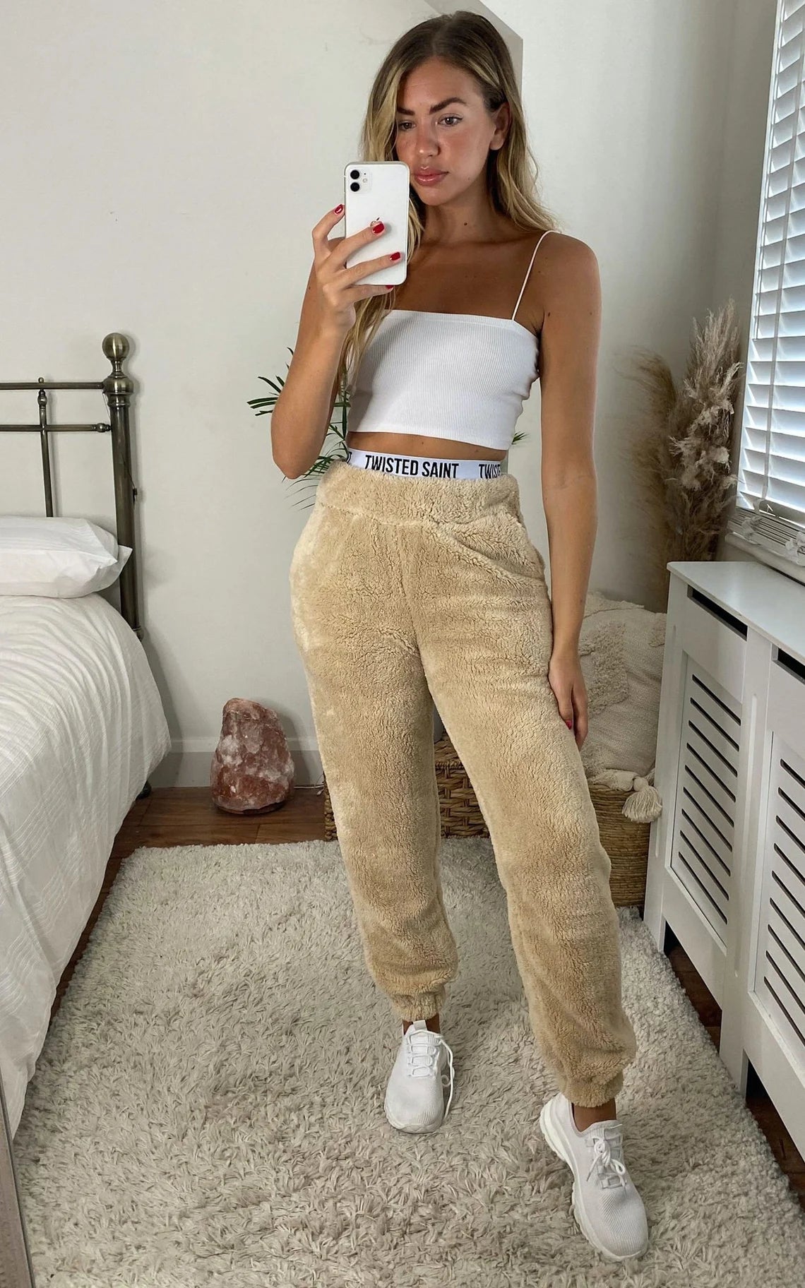 Women's Teddy Tracksuit. Fleece Cropped Hoodie or Joggers Set Loungewear Fluffy Winter Gifts for Her blogger Coord Borg Sweatshirt Gifts