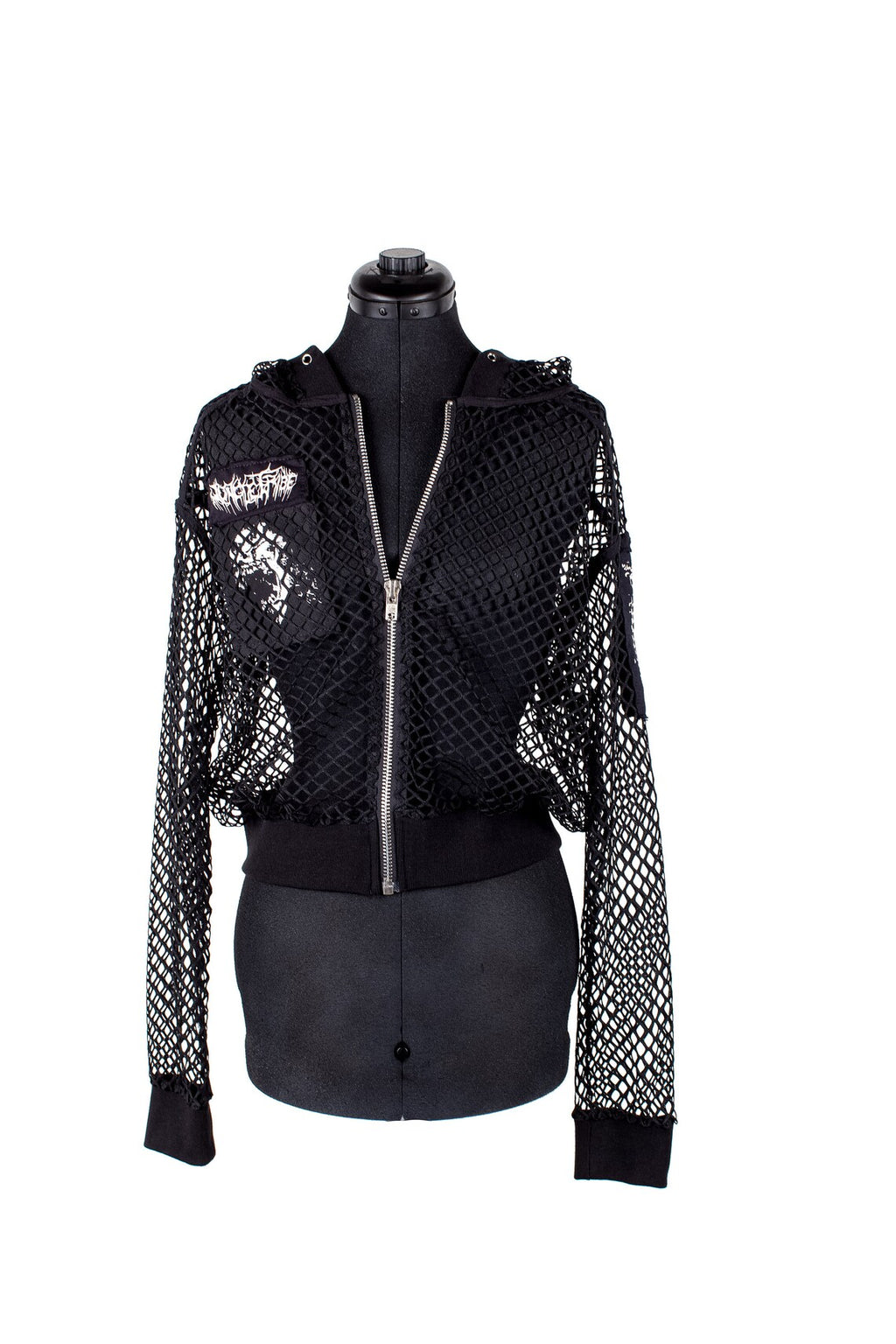 Urban Krusher Mesh Cropped Hoodie Jacket - LIMITED EDITION