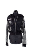 Urban Krusher Mesh Cropped Hoodie Jacket - LIMITED EDITION