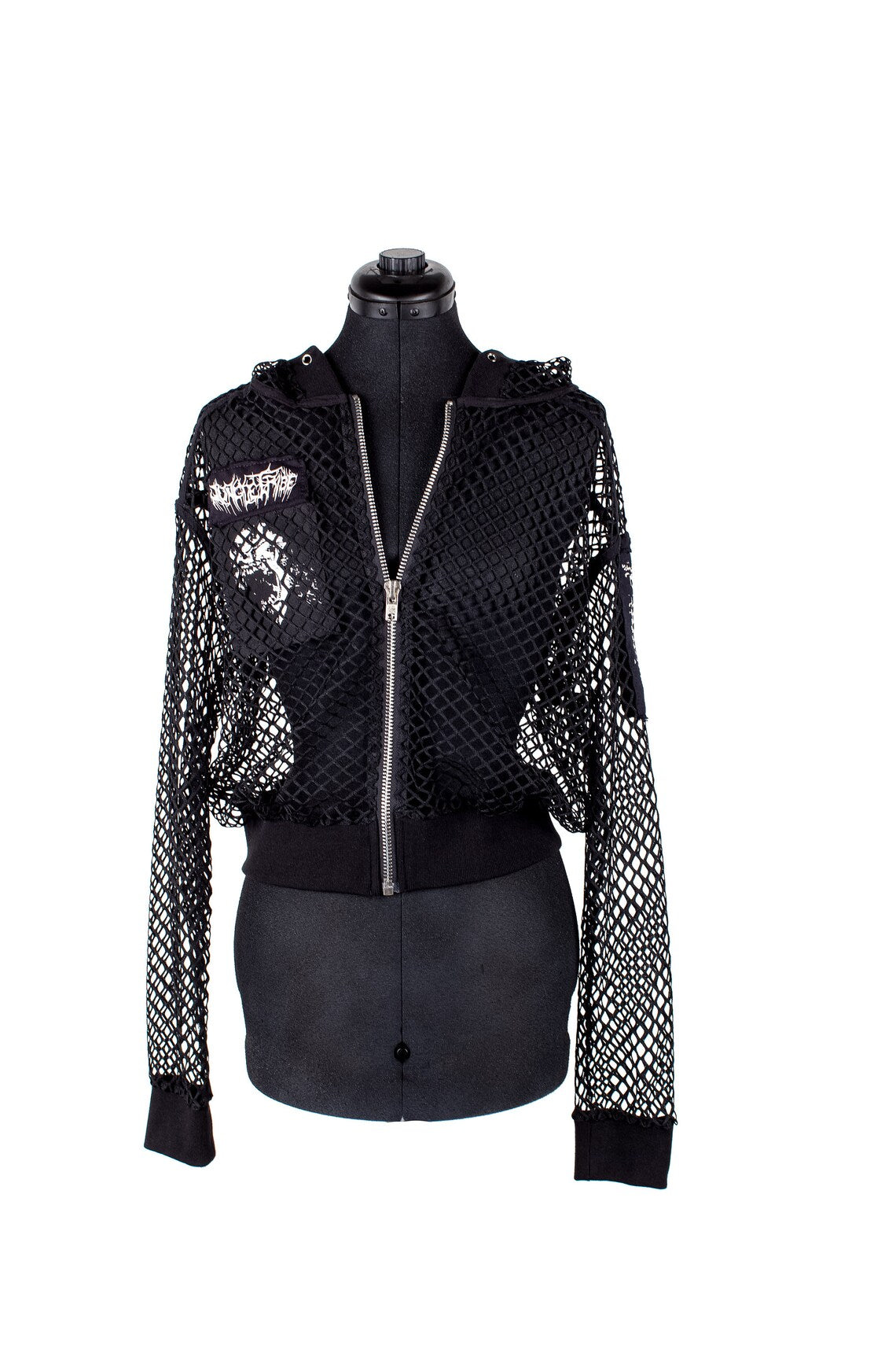 Urban Krusher Mesh Cropped Hoodie Jacket - LIMITED EDITION