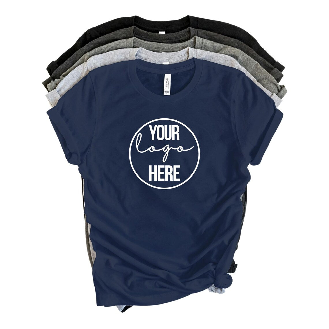 Custom Logo T-Shirt – Personalized Graphic Tee, Company Logo Shirt