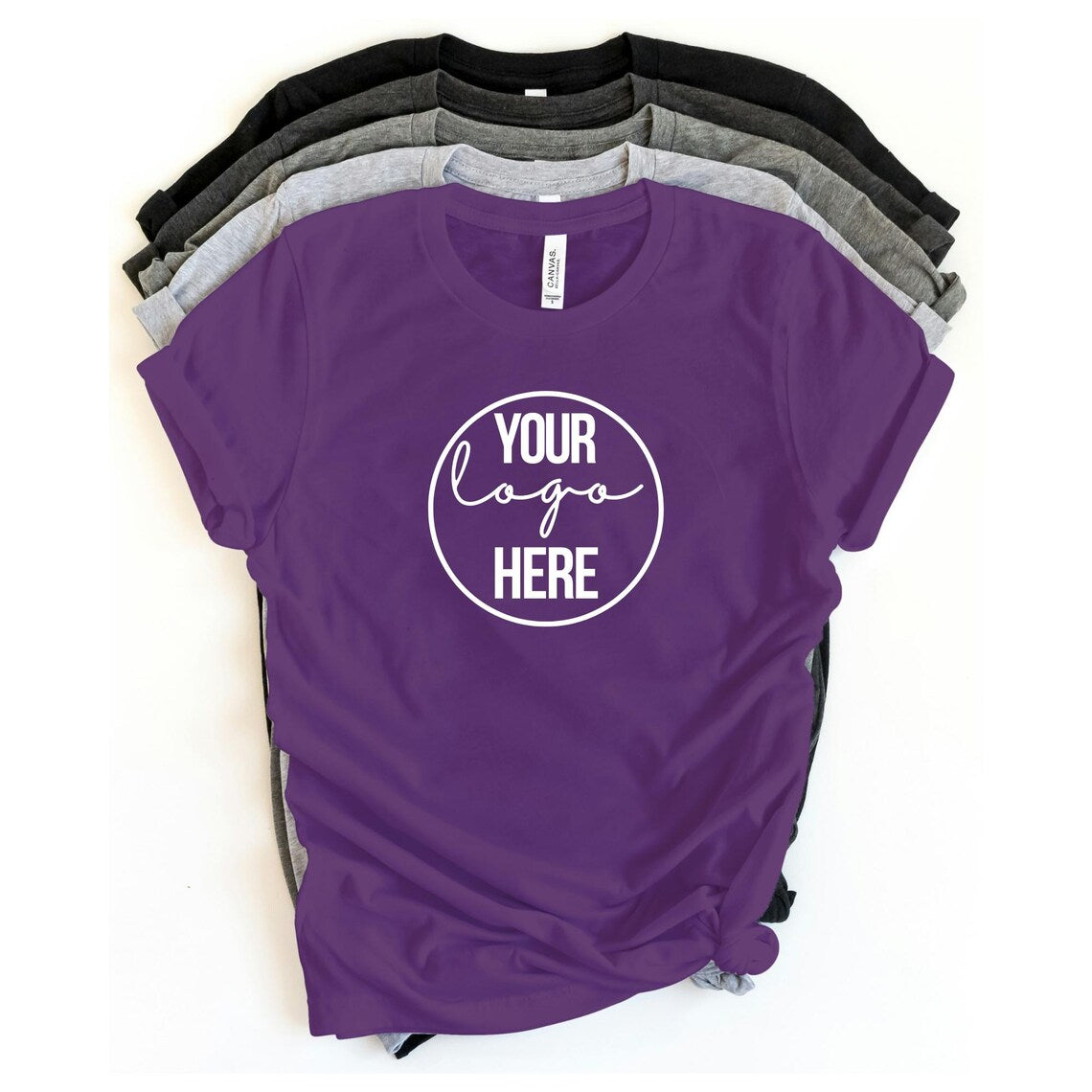 Custom Logo T-Shirt – Personalized Graphic Tee, Company Logo Shirt