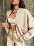 Anchor Clothing Women's Oversized Sweatshirt and Wide Leg Pants Set - Lounge Set