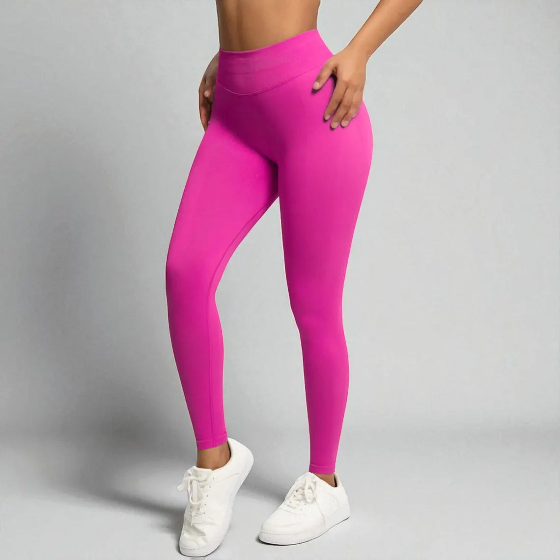 High Waist Seamless Yoga Leggings for Women – Stretch Workout Tights | Gym Fitness Pants | Indoor Outdoor Activewear