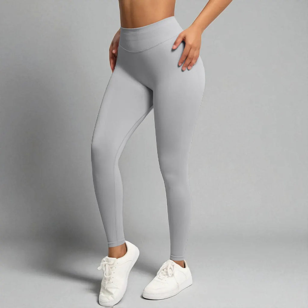 High Waist Seamless Yoga Leggings for Women – Stretch Workout Tights | Gym Fitness Pants | Indoor Outdoor Activewear