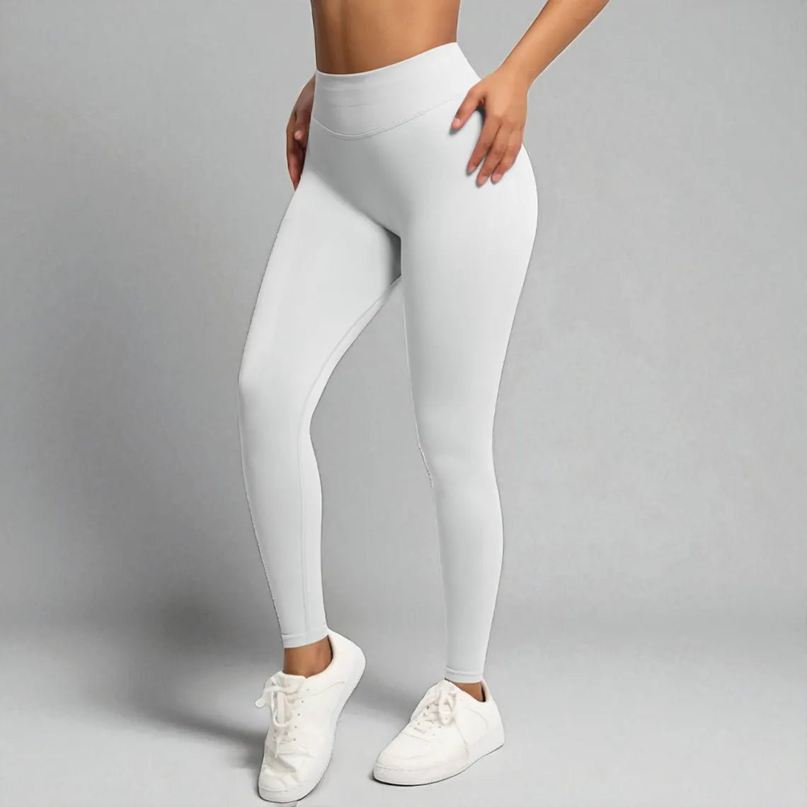 High Waist Seamless Yoga Leggings for Women – Stretch Workout Tights | Gym Fitness Pants | Indoor Outdoor Activewear