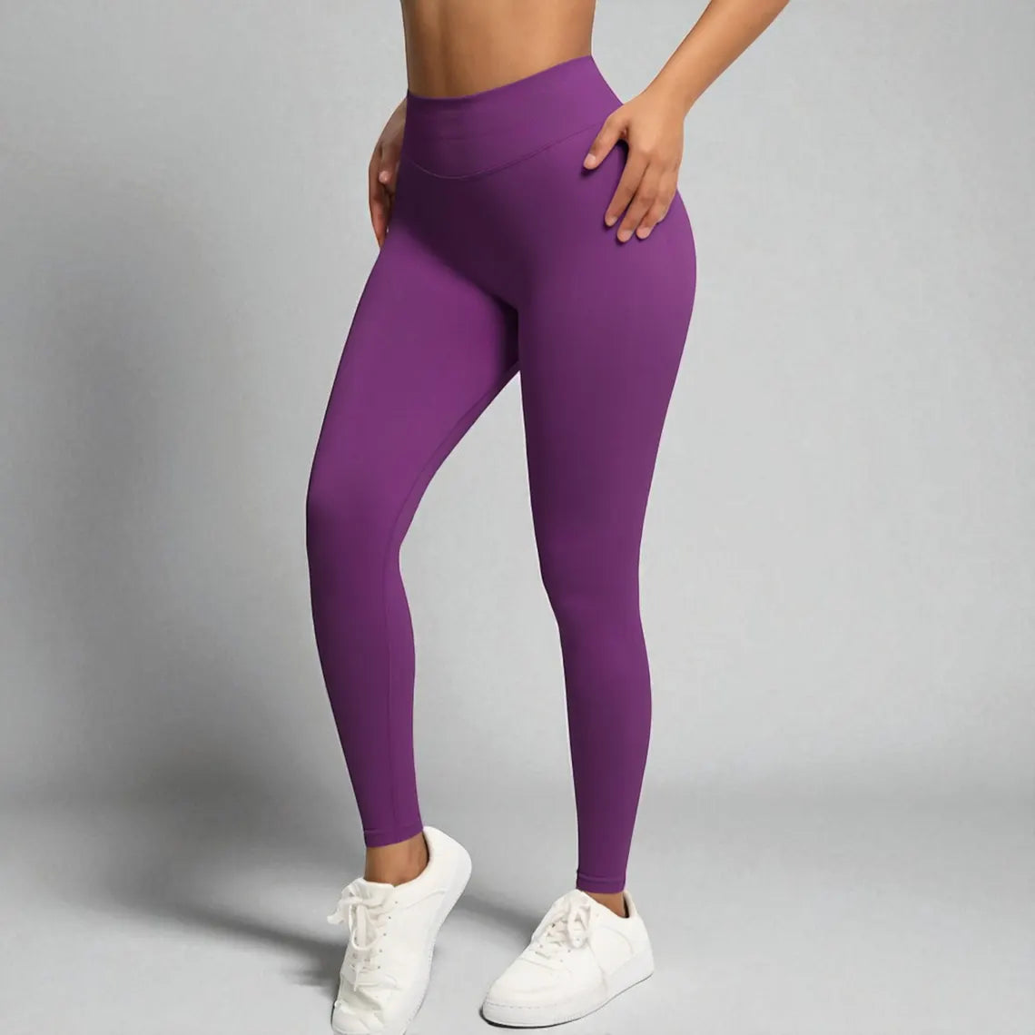 High Waist Seamless Yoga Leggings for Women – Stretch Workout Tights | Gym Fitness Pants | Indoor Outdoor Activewear