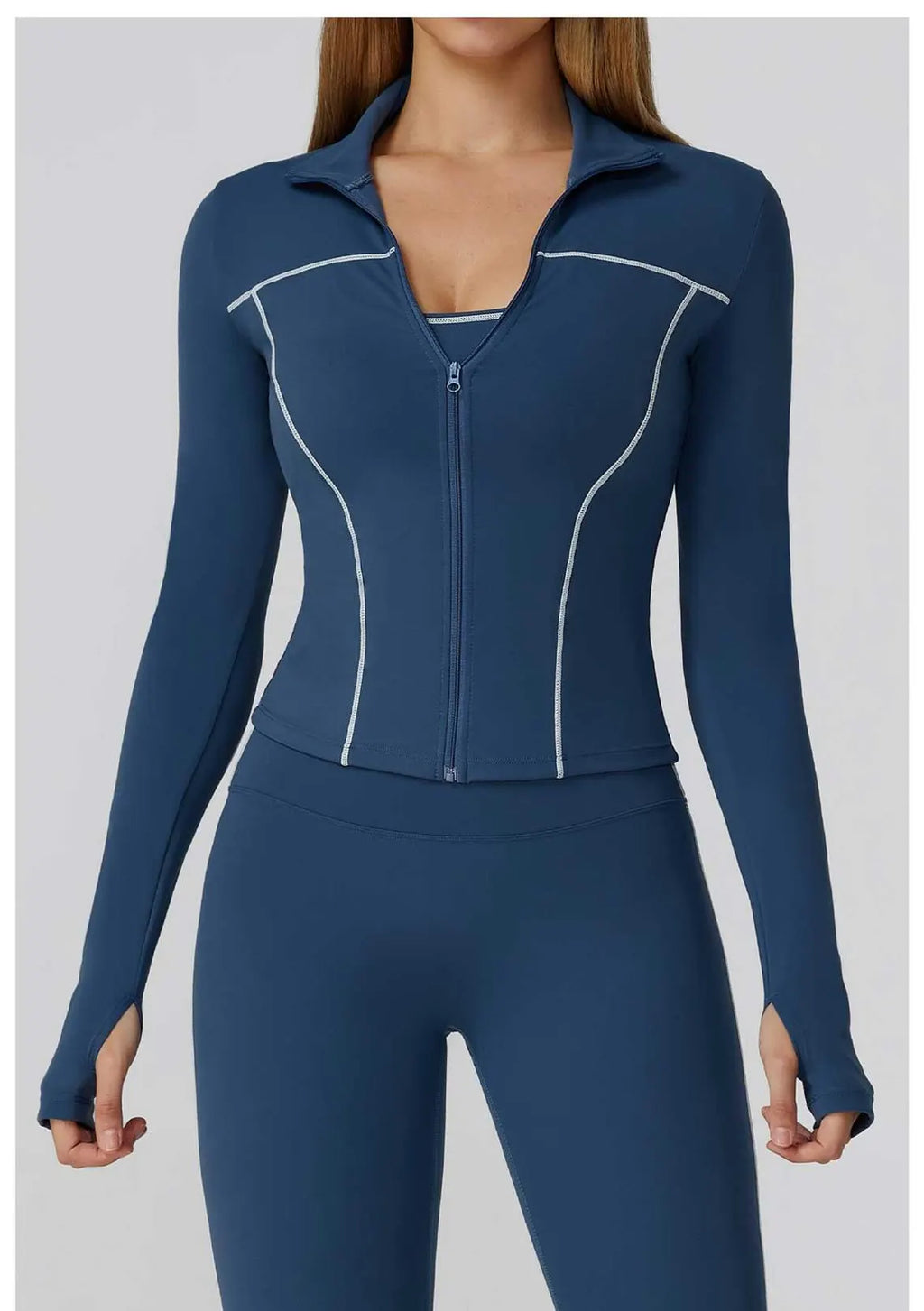 Honeycomb Activewear Set: High Waist Leggings & Crop Top Bodysuit