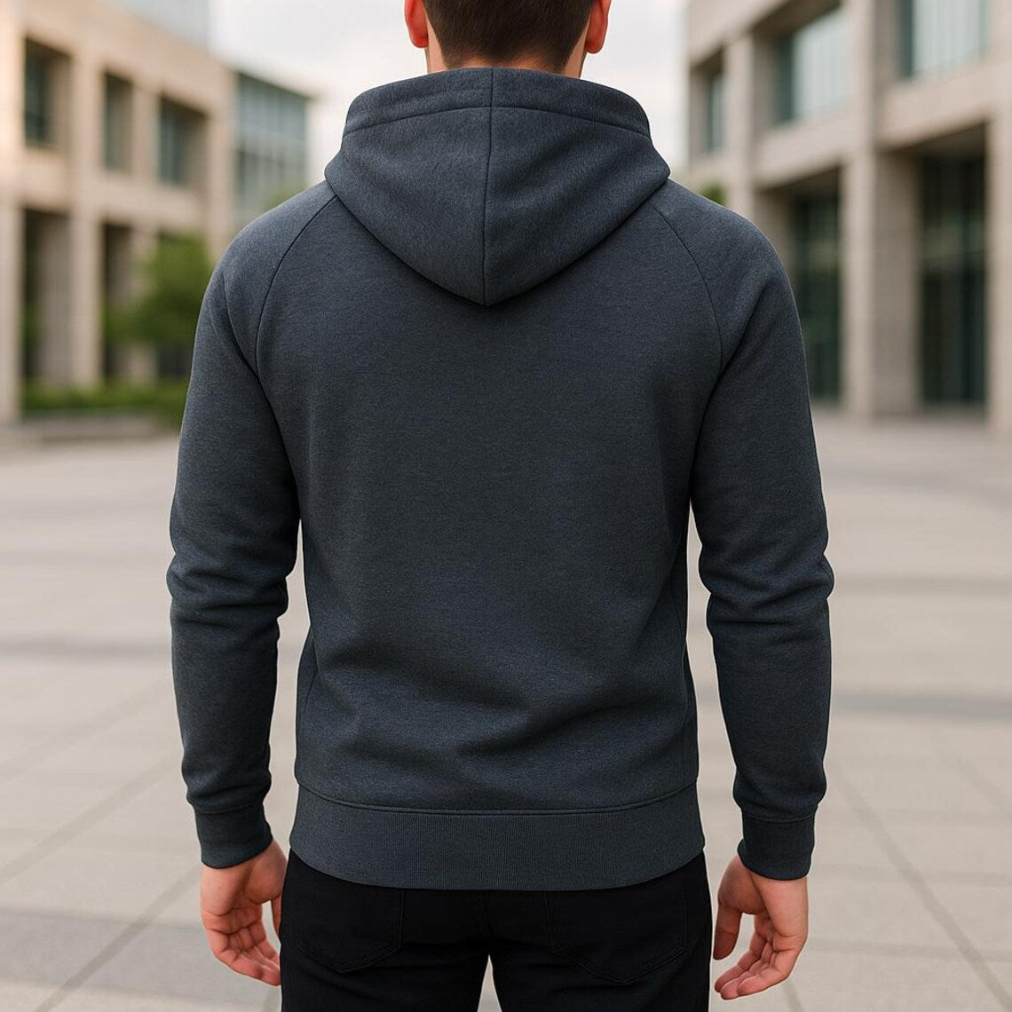 Men’s Side Zipper Hoodie | Autumn Winter Casual Hooded Sweatshirt | Long Sleeve Pullover Jacket