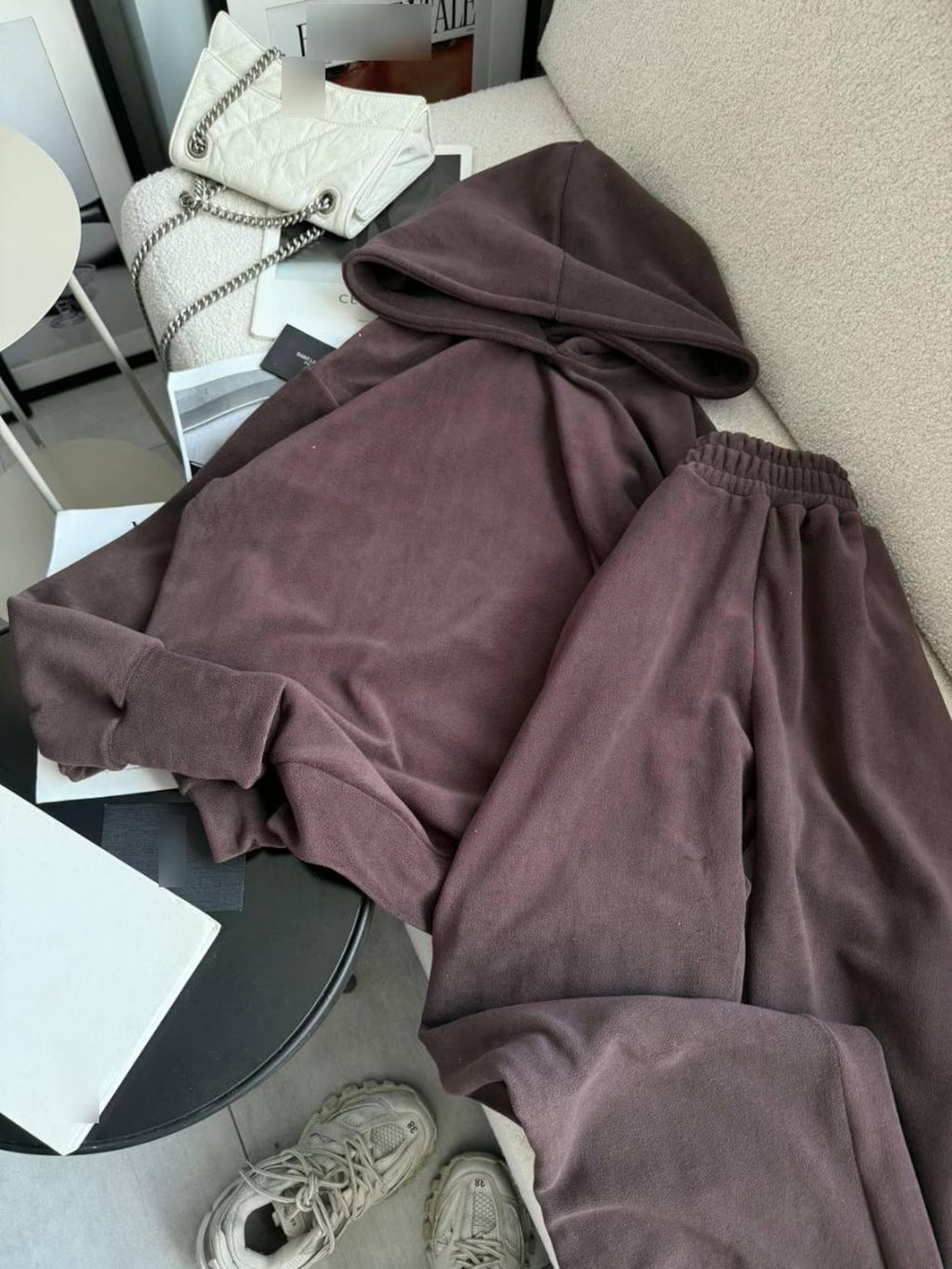 Oversized Tracksuit for Women, Double-Sided Streetwear Tracksuit, Trendy Tracksuit, Spring Tracksuit