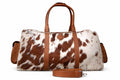 Luxury Cowhide Leather Duffle Bag – Handmade Custom Travel Weekend Bag