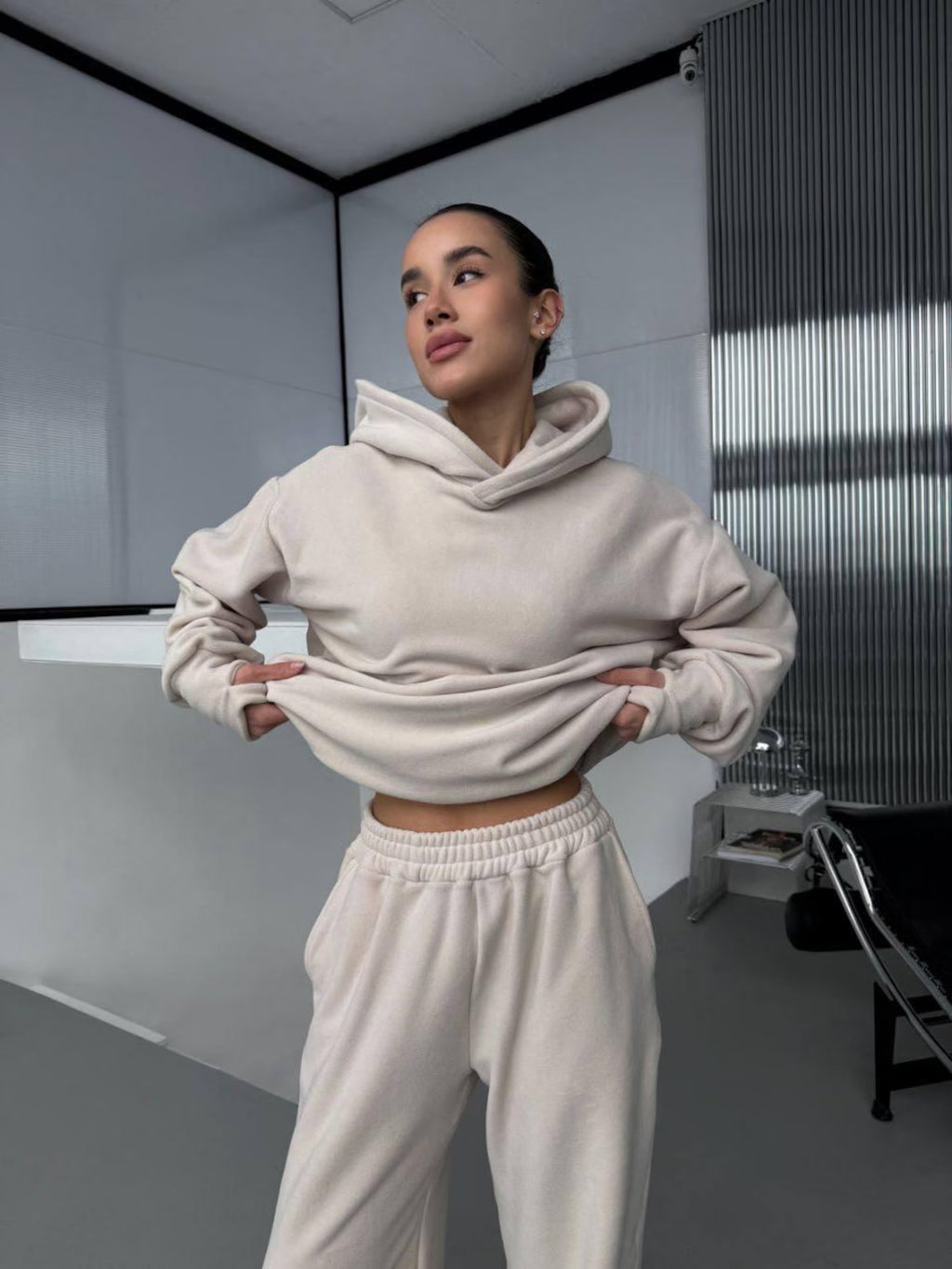 Oversized Tracksuit for Women, Double-Sided Streetwear Tracksuit, Trendy Tracksuit, Spring Tracksuit