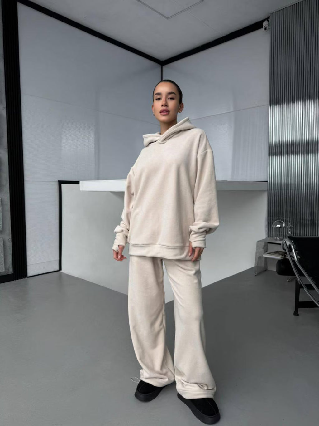 Oversized Tracksuit for Women, Double-Sided Streetwear Tracksuit, Trendy Tracksuit, Spring Tracksuit