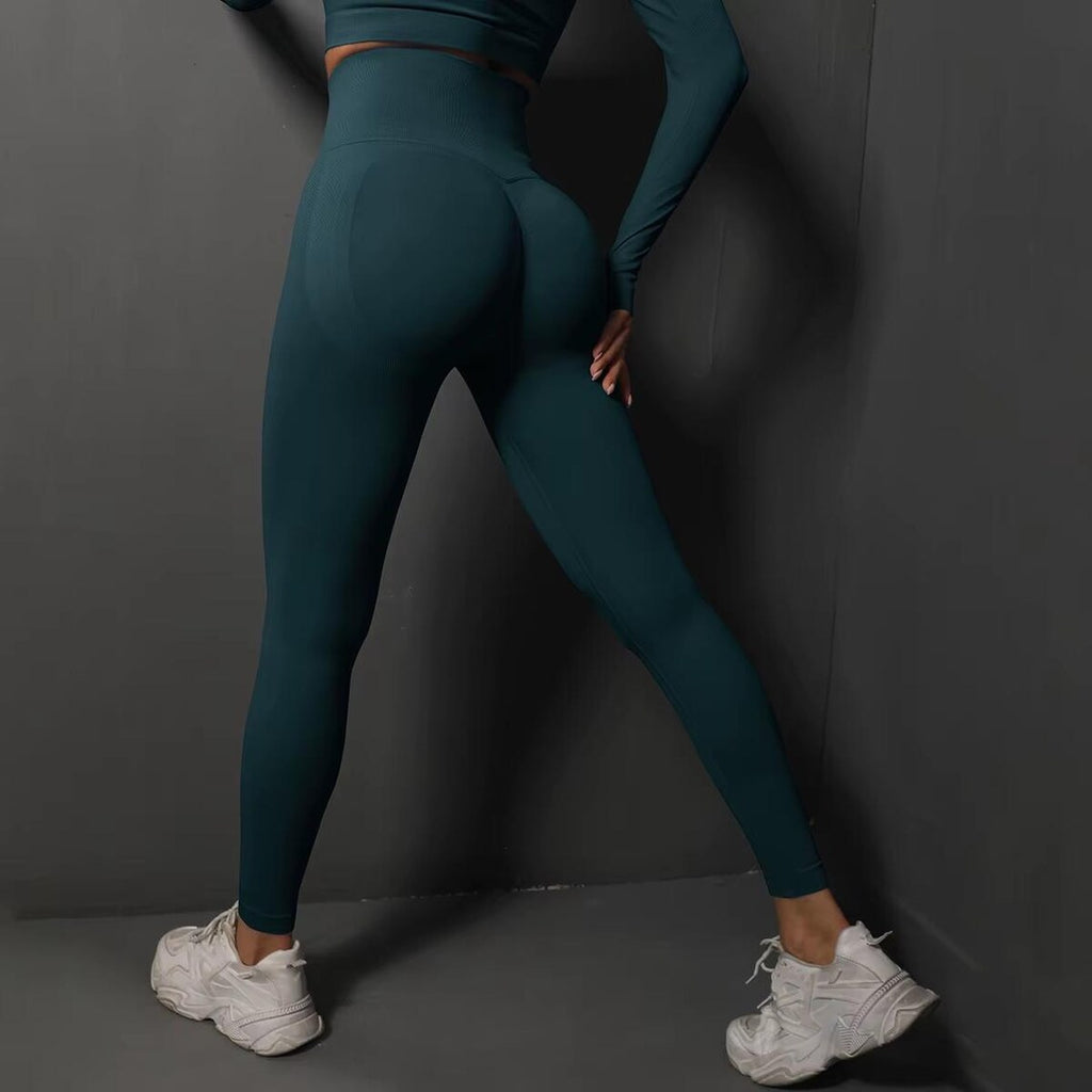 High-Waisted Seamless Women’s Yoga Leggings for Enhanced Lift and Comfort in Fitness Activities