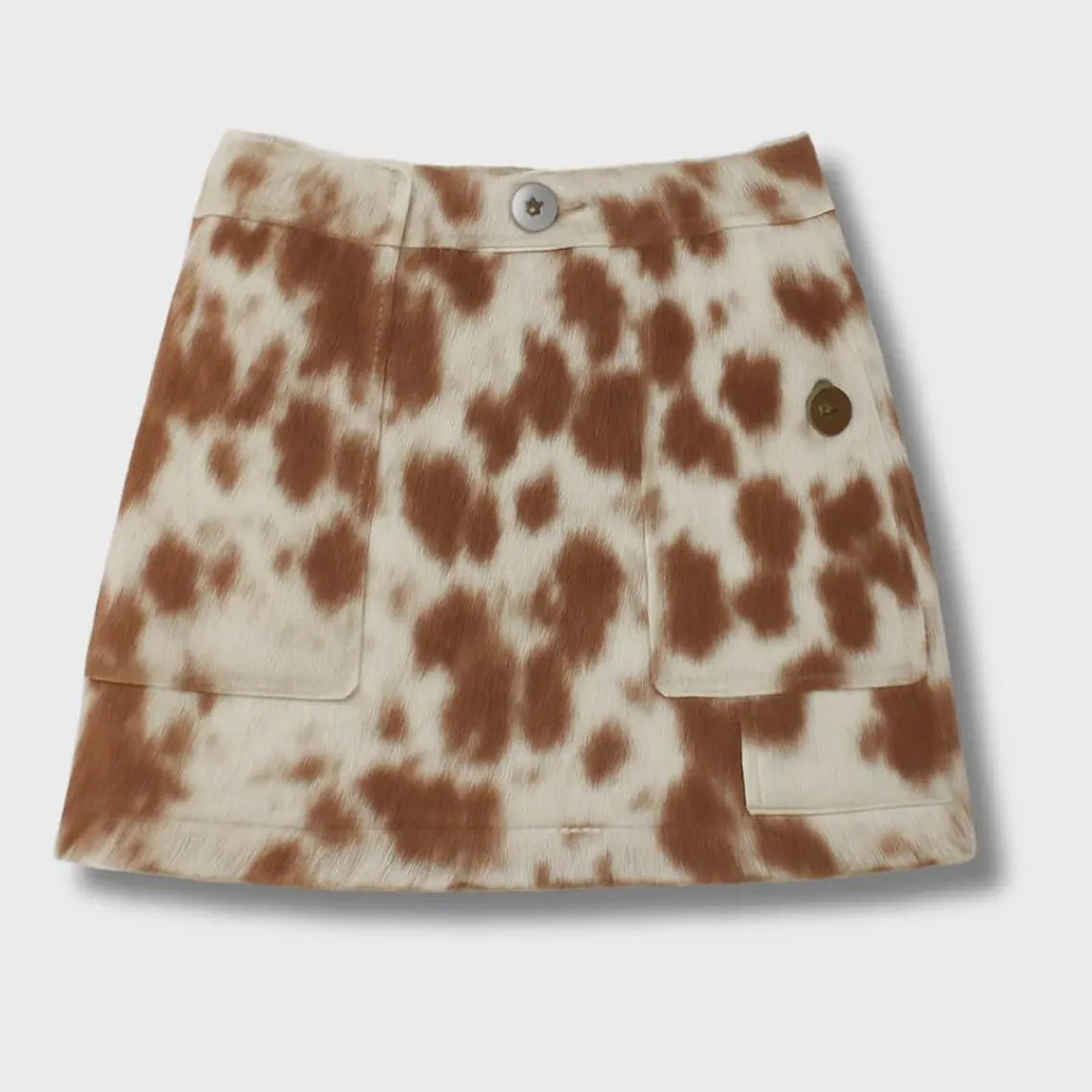 Hair-On Cowhide Mini Skirt | Handmade Western Leather Skirt for Women |Custom Fit