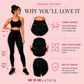 Gym Rat Gym Leggings Workout Pants Gym Wear Training Fitness Activewear Running Jogging Leggings Exercise Yoga Tummy Control Pants Stay Fit
