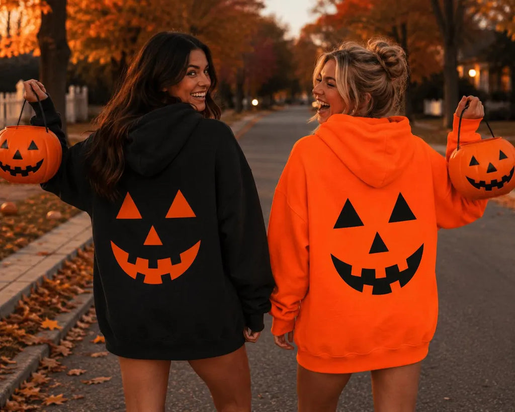 Happy Jack | Jack O'Lantern Hoodie | Cute Halloween Sweatshirt | Gift for Halloween Lover