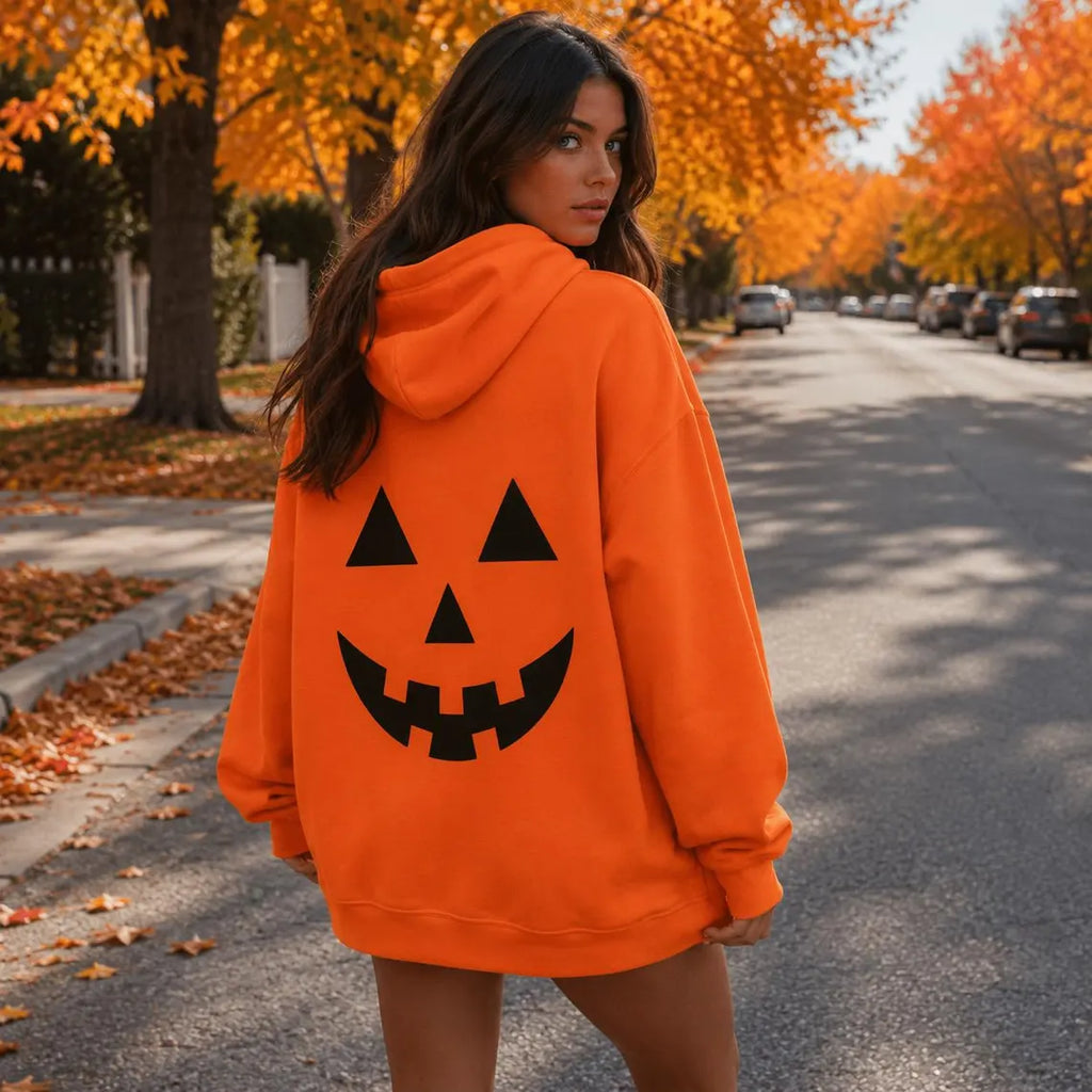 Happy Jack | Jack O'Lantern Hoodie | Cute Halloween Sweatshirt | Gift for Halloween Lover