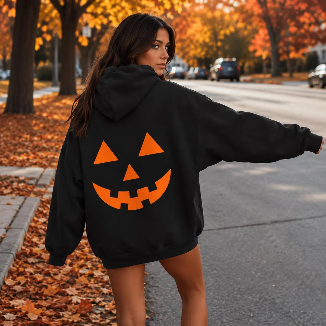 Happy Jack | Jack O'Lantern Hoodie | Cute Halloween Sweatshirt | Gift for Halloween Lover