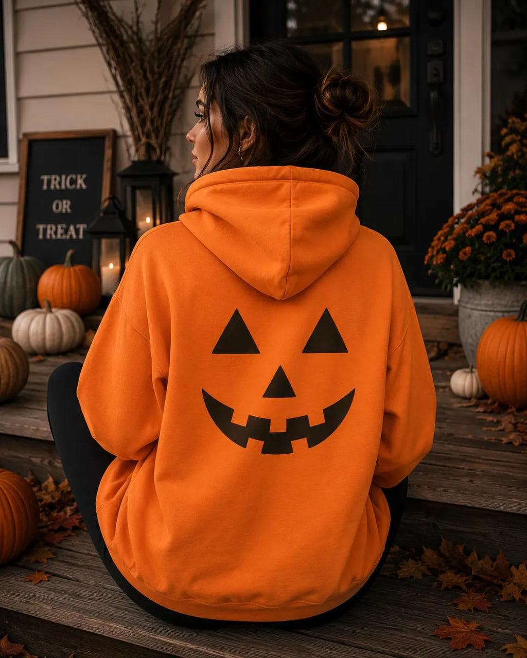 Happy Jack | Jack O'Lantern Hoodie | Cute Halloween Sweatshirt | Gift for Halloween Lover