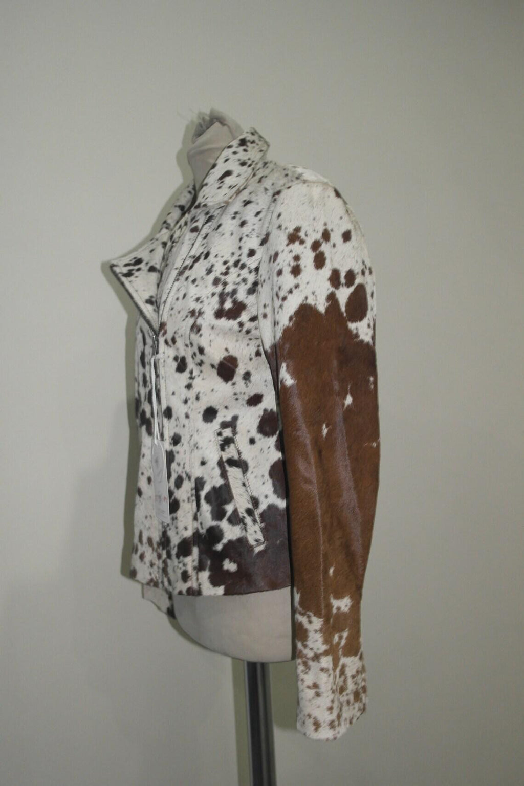 Custom Fit Women's Cowhide Hair-On Leather Jacket – Western Fashion Outerwear