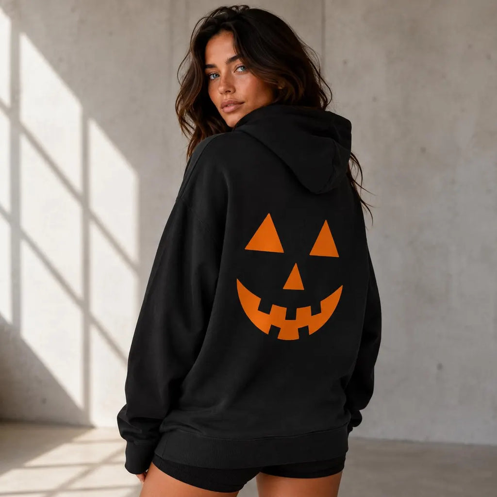 Happy Jack | Jack O'Lantern Hoodie | Cute Halloween Sweatshirt | Gift for Halloween Lover