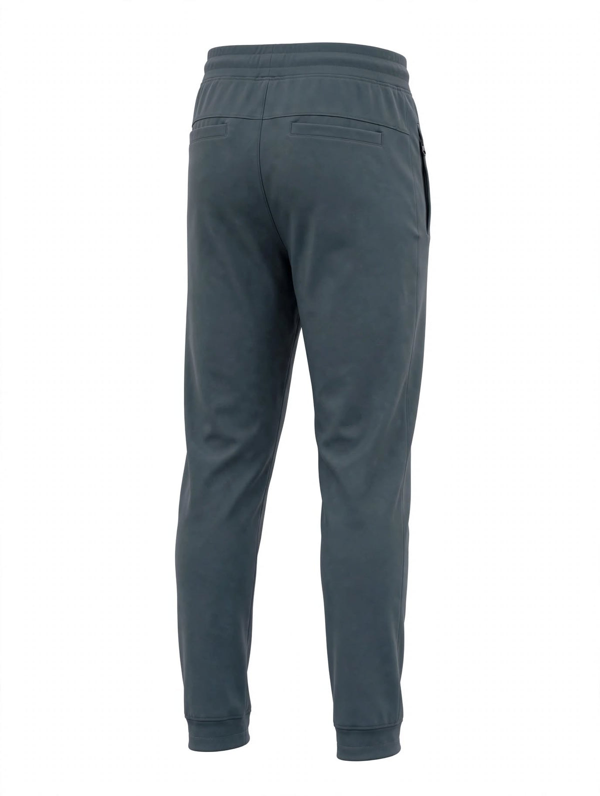 Men's Slate Grey Tech Tracksuit - Full Zip Jacket & Joggers Set with Zip Pockets