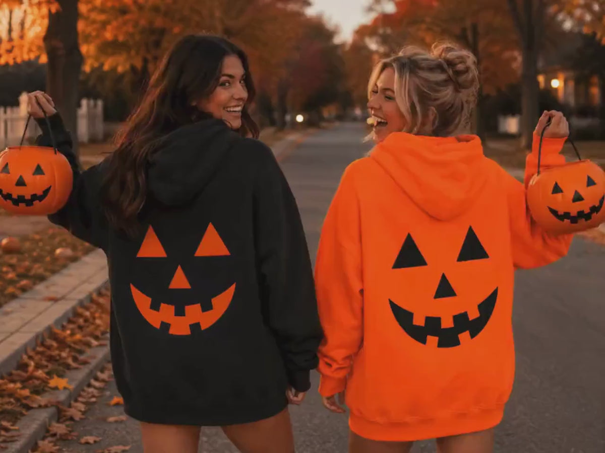 Happy Jack | Jack O'Lantern Hoodie | Cute Halloween Sweatshirt | Gift for Halloween Lover